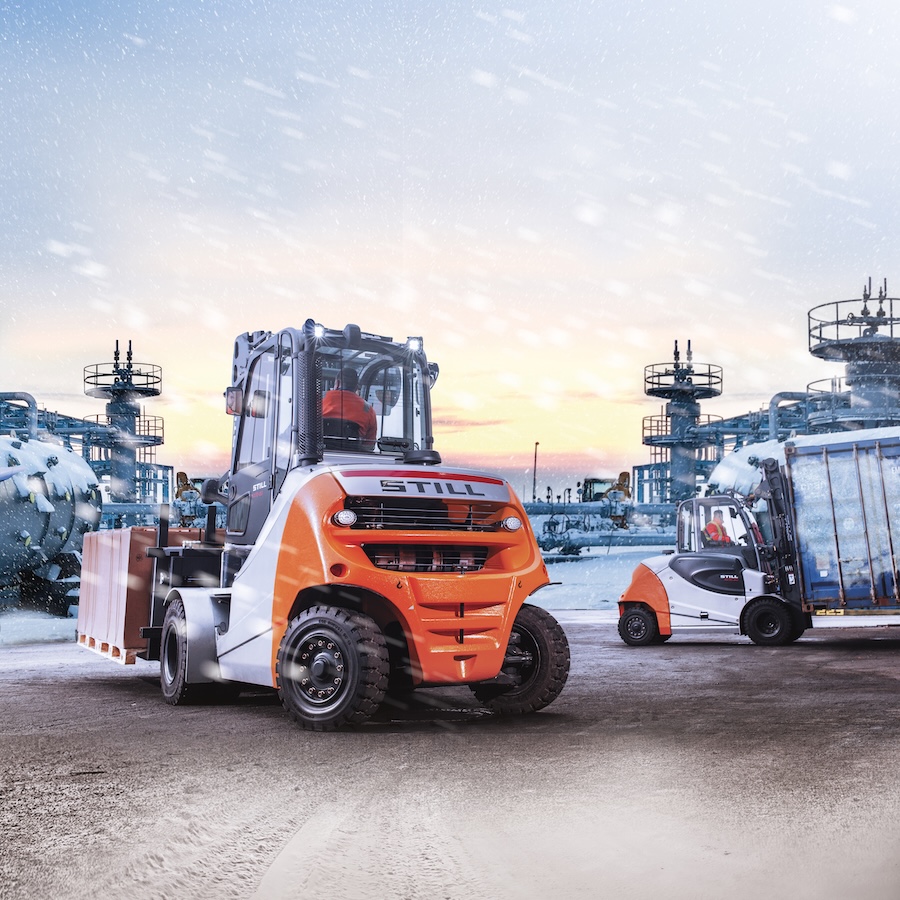 Så förbereder du trucken för vintern – 5 tips för säker drift